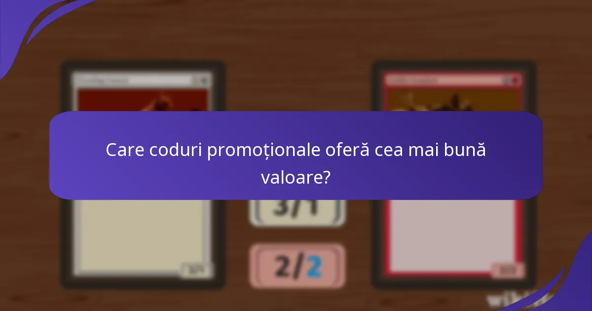 Care sunt limitele de utilizare pentru codurile promoționale?