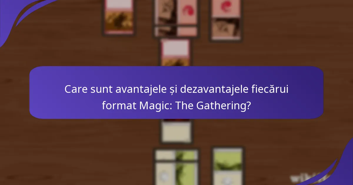 Cum se deosebește Commander de celelalte formate Magic: The Gathering?