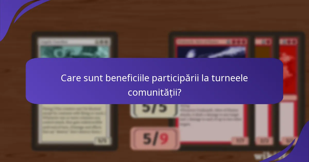 Ce formate sunt prezentate în evenimentele Magic: The Gathering?