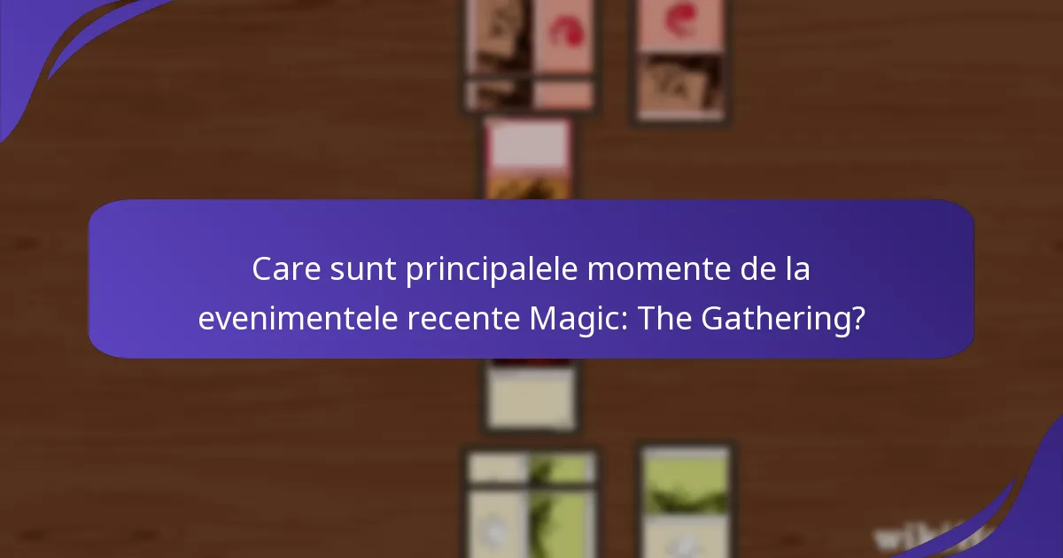 Cine sunt jucătorii notabili din comunitatea Magic: The Gathering?