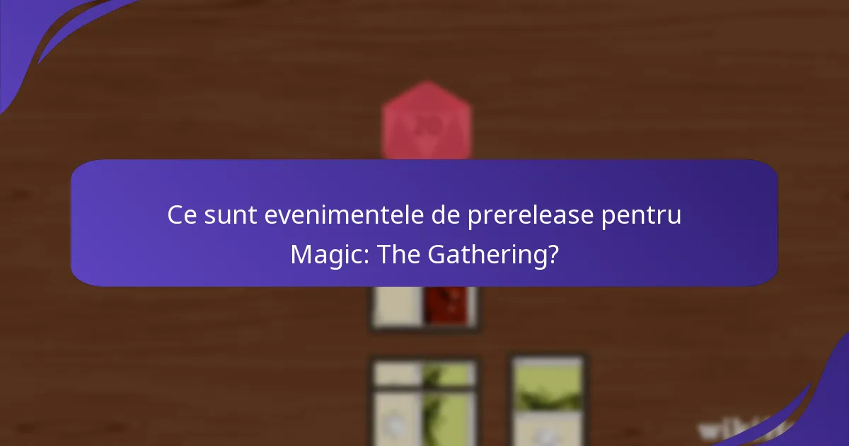 Cum angajează evenimentele de prerelease jucătorii?