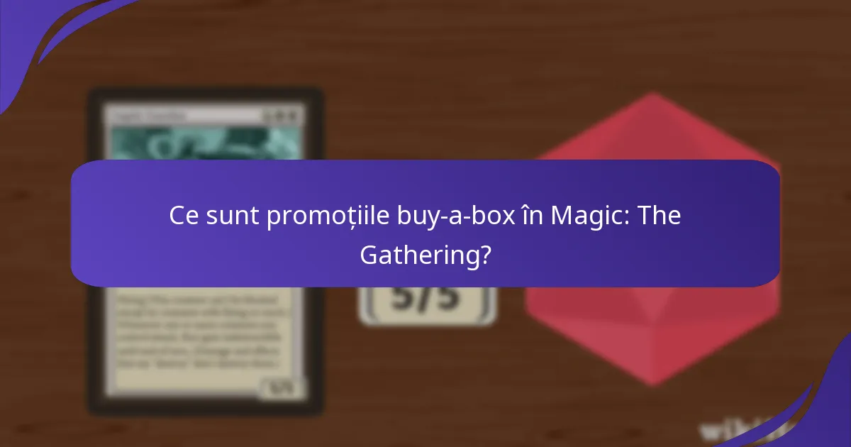 Cum se compară promoțiile buy-a-box curente cu cele anterioare?